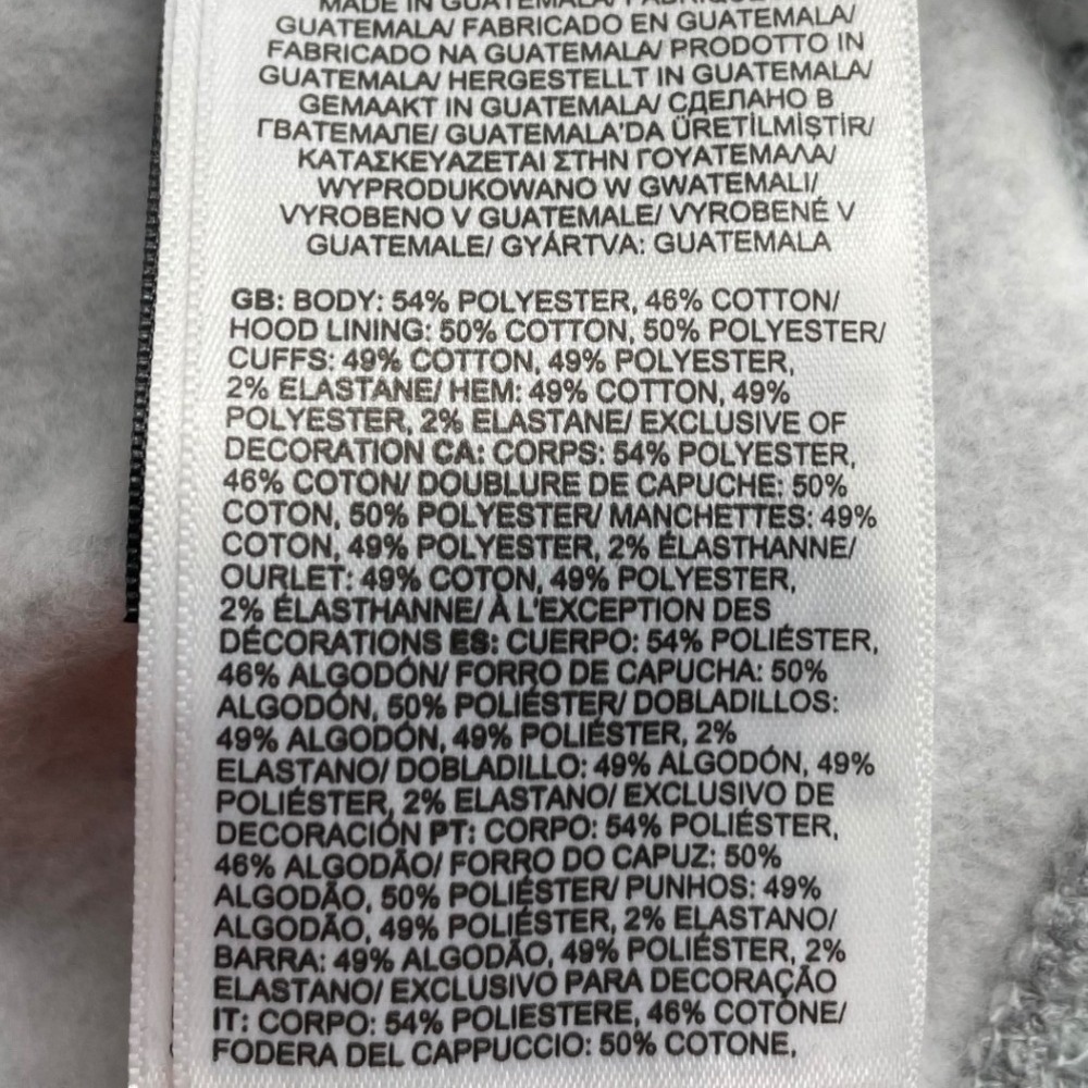 The North Face Hoodie W HD PO M Grey New - Picture 5 of 5